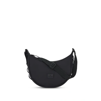 Image of Johnny Urban KAIA Small HALF MOON Across body bag, Size: One Size, Black