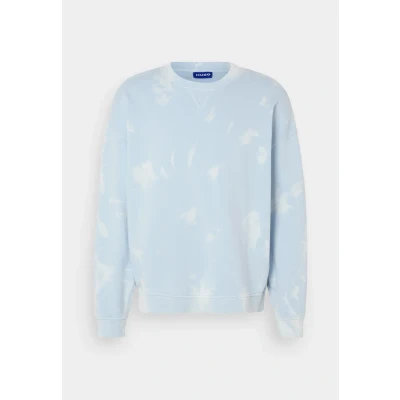 Image of HUGO Nustroyos Sweatshirt, Men&#039;s, Size: XL, Open blue