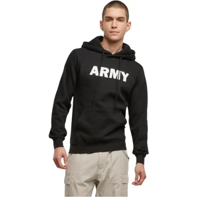 Image of Brandit ARMY Hoodie, Men&#039;s, Size: 4XL, Black