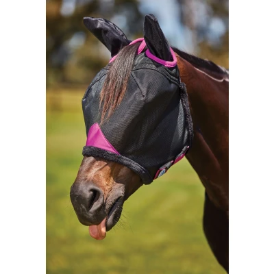 Image of Weatherbeeta ComFiTec Deluxe Durable Fly Mask with ears