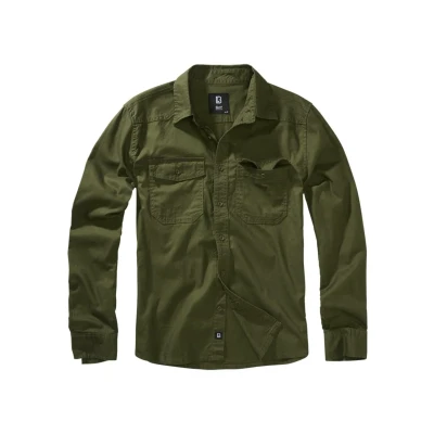Image of Brandit Shirt, Men&#039;s, Size: XL, Olive