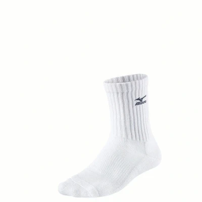 Image of Mizuno Volleyball Socks Medium White/Navy Women/Men Size XL