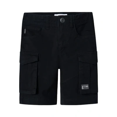 Image of Name it Nkmryan Cargo trousers for kids, Size: 6y, Black