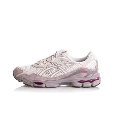 Image of Asics Sportstyle Gelnyc Unisex Trainers, Size: 105, Cream/moonrock shoes