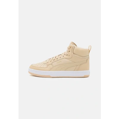 Image of Puma Caven 2.0 MID WTR Hightop trainers, Size: 10, Granola/gold/white High quality imitation leather