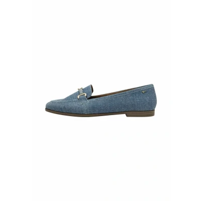 Image of Tamaris Slipons, Women&#039;s, Size: 3.5, Denim Leather