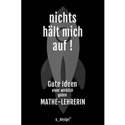 Image of Notizbuch für Mathe Lehrer/Mathe Lehrerin: Originelle Geschenk Idee [120 Seiten liniertes blanko Papier]