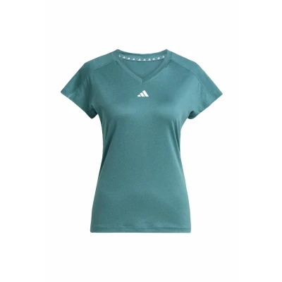 Image of adidas Performance WE MIN Sports Tshirt, Women&#039;s, Size: XXS, Preloved teal white