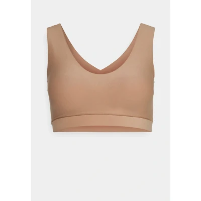 Image of Chantelle SOFT Stretch Padded Bustier, Women&#039;s, Size: XS/S, Coffee latte