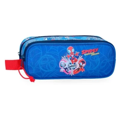 Image of Spidey Power of 3 Bustina 2 Scomparti, Blue, Double Case, Case