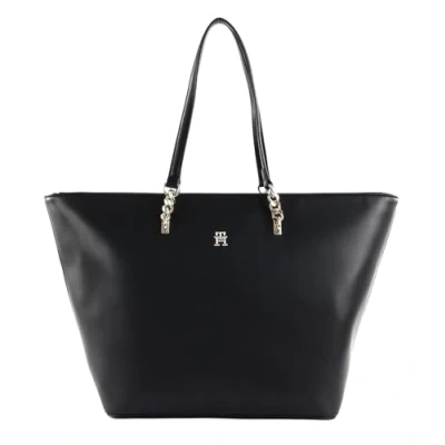Image of TOMMY HILFIGER TH Refined Tote Black, Bds 50x30x4.5 cm
