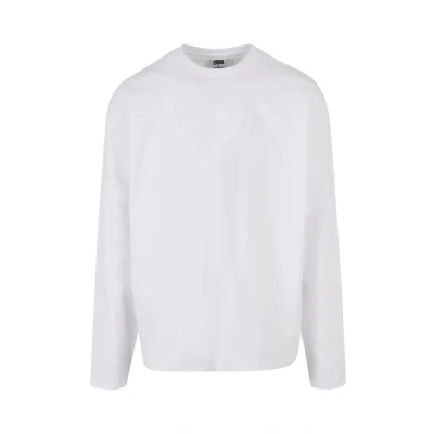 Image of Urban Classics Ultra Heavy Long sleeved top, Men&#039;s, Size: 4XL, White