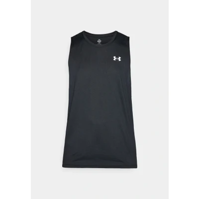 Image of Under Armour TANK Top, Men&#039;s, Size: Small, Black/white
