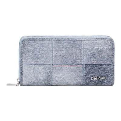 Image of Desigual Wallet, Women&#039;s, Size: One Size, Denim blue