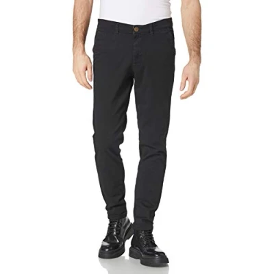 Image of Jack &amp; Jones Jjimarco Jjdave Trousers, Men&#039;s, Size: 27x32, Black