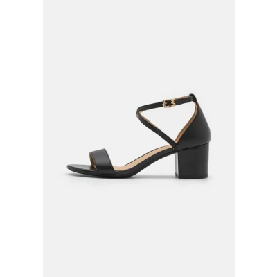 Image of Michael Kors Serena FLEX Sandals, Women&#039;s, Size: 6.5, Black Leather