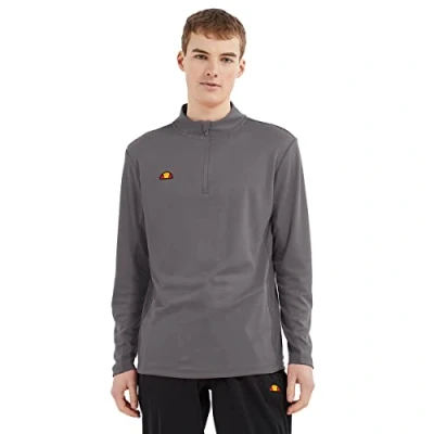 Image of ellesse Mens Rolbi Anti Odour Moisture Wicking 1/2 Zip Golf Sweater