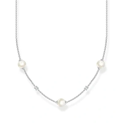 Image of Thomas SABO Necklace Necklace, Women&#039;s, Size: 45, White