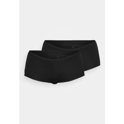 Image of Schiesser 2PACK Panties Organic Cotton 95/5 Pants, Women&#039;s, Size: 12, Black