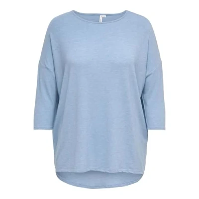 Image of ONLY Carmakoma Women&#039;s Top, Soft Chambray, XL