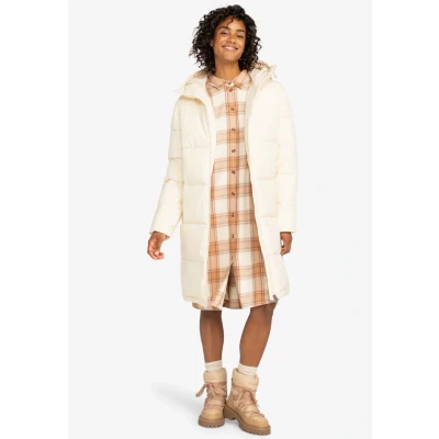 Image of Roxy TEST OF TIME Winter coat, Women&#039;s, Size: Medium, Parchment