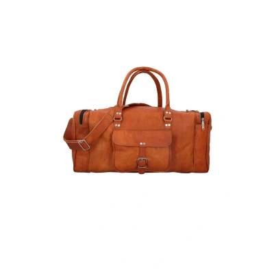 Image of Gusti Leder Harvey Weekend bag, Size: One Size, Brown