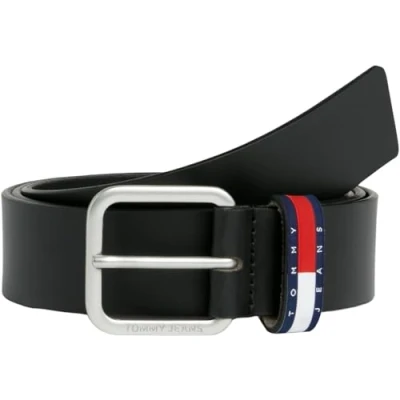 Image of Tommy Jeans RYAN Belt, Men&#039;s, Size: 32, Black