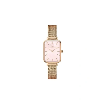 Image of Daniel Wellington DW00100510 Ladies Quadro Melrose Rose Gold 20mm Watch