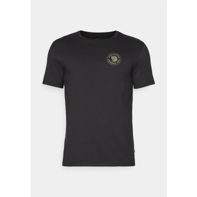 Image of Fjällräven LOGO Unisex Basic Tshirt, Size: Medium, Schwarz