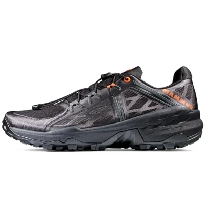 Image of Mammut Sertig Hiking shoes, Men&#039;s, Size: 9.5, Black/dark steel Textile/synthetics