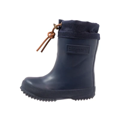Image of Bisgaard Thermo Boot Unisex Wellies for kids, Size: 10.5K, Blue Natural rubber