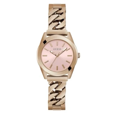 Image of Guess Serena Watch Rose goldcoloured, Women&#039;s, Size: One Size, gold coloured