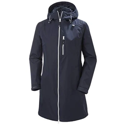 Image of Helly Hansen Belfast Waterproof jacket, Women&#039;s, Size: Medium, Navy