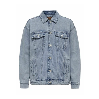 Image of ONLY Female Denim Jacket Onlocean Jacket, Light blue (light denim), XS