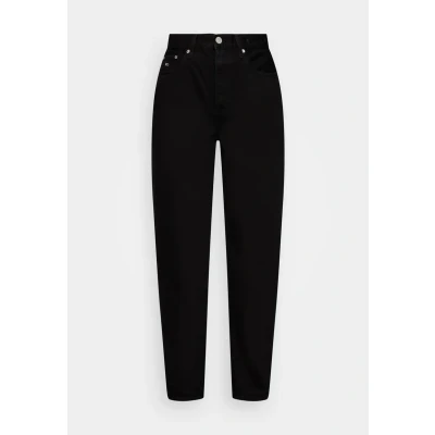 Image of Tommy Jeans MOM Ultra HIGH RISE JEAN Tapered Relaxed fit jeans, Women&#039;s, Size: 33x34, Denim black