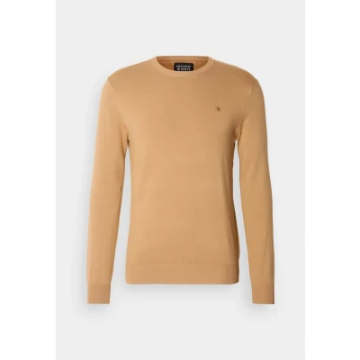 Image of Scotch &amp; Soda CORE Crewneck Jumper, Men&#039;s, Size: Large, Light camel