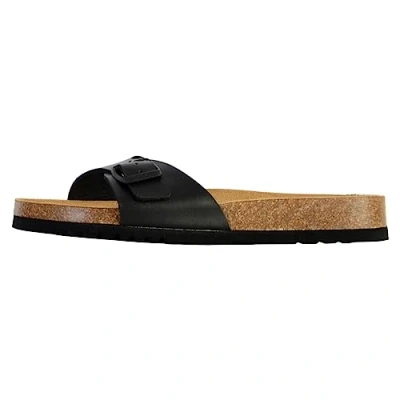 Image of Scholl Men&#039;s Simon Sandal, Black, 9 UK