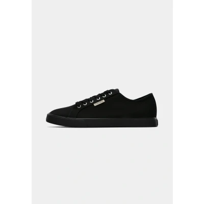 Image of Calvin Klein Jeans ESS VULC Trainers, Men&#039;s, Size: 6.5, Triple black shoes