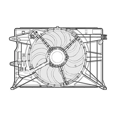 Image of Fan, radiator DENSO DER09073