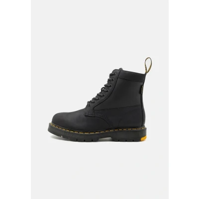 Image of Dr. Martens 1460 Unisex Laceup ankle boots, Size: 4, Black Leather and textile