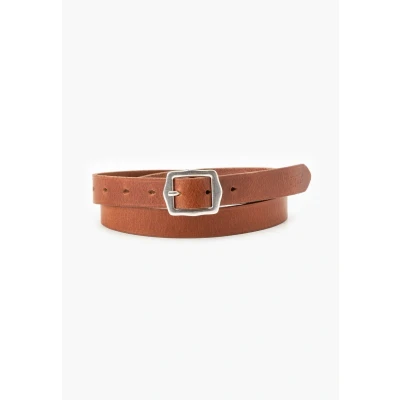 Image of Levi&#039;s Women&#039;s Lux Leather Belt, Cognac, 80