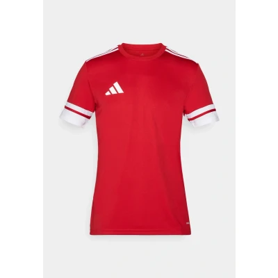 Image of adidas Performance SQUADRA25 Short Sleeve Sports Tshirt, Men&#039;s, Size: Medium, Team royal blue/white
