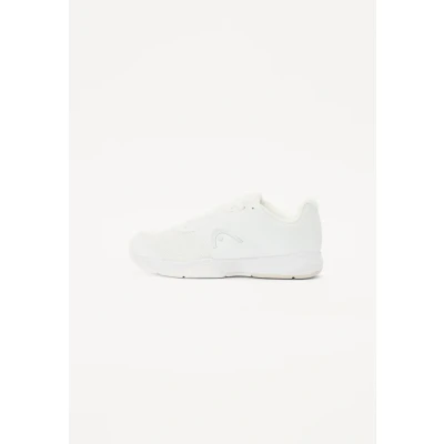 Image of Head Revolt Court Trainers, Women&#039;s, Size: 5, White/grey leather and imitation