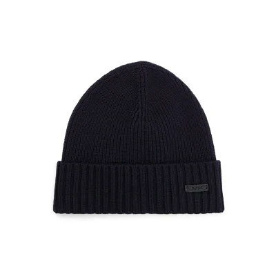 Image of BOSS FATI Unisex Beanie, Size: One Size, Marine