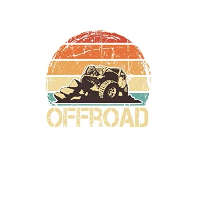 Image of Offroad: Offroad A5 6x9 Zoll Journal Notizbuch Notizheft 120 Seiten gepunktet