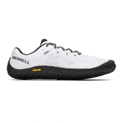 Image of Merrell Vapor Glove 6 Road running shoes, Men&#039;s, Size: 10, White/black Textile/synthetics