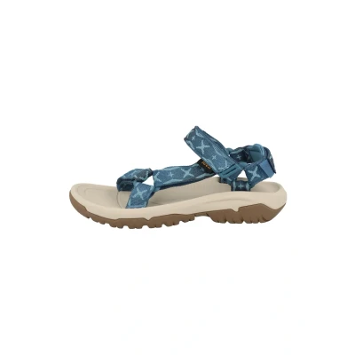 Image of Teva Hurricane Walking sandals, Women&#039;s, Size: 5.5, Waterless blue coral shoes