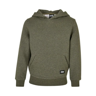 Image of Urban Classics Kinder Sweatshirt for kids, Size: 11 12y, Darkgreenmelange
