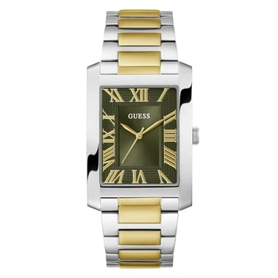 Image of Guess Clyde Watch bitone, Men&#039;s, Size: One Size, Bi tone