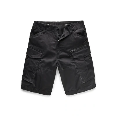 Image of G Star Rovic ZIP Relaxed Shorts, Men&#039;s, Size: 29, Black